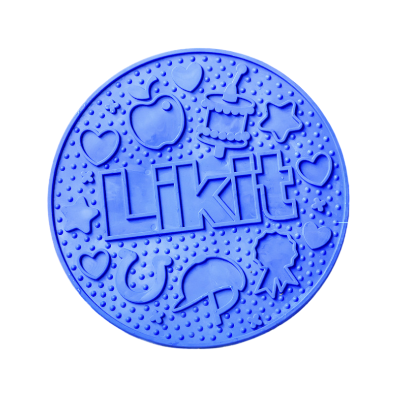Likit - Tapis de léchage Graze maze bleu | - Ohlala