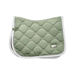 Equestrian Stockholm - Saddle pad Pastel pistachio white | - Ohlala