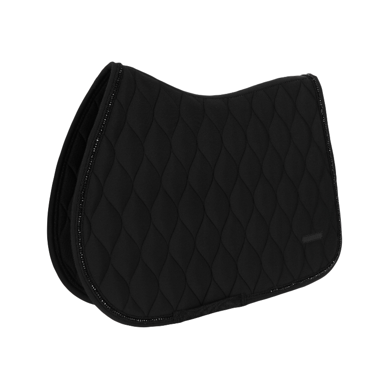 Equithème - Sattelpad Pearl schwarz | - Ohlala