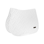 Equithème - Tapis de selle Starlet blanc | - Ohlala