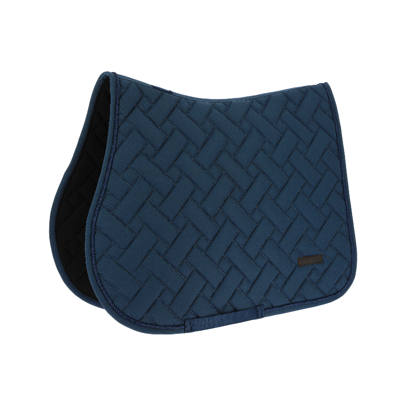 Equithème - Tapis de selle Starlet marine | - Ohlala