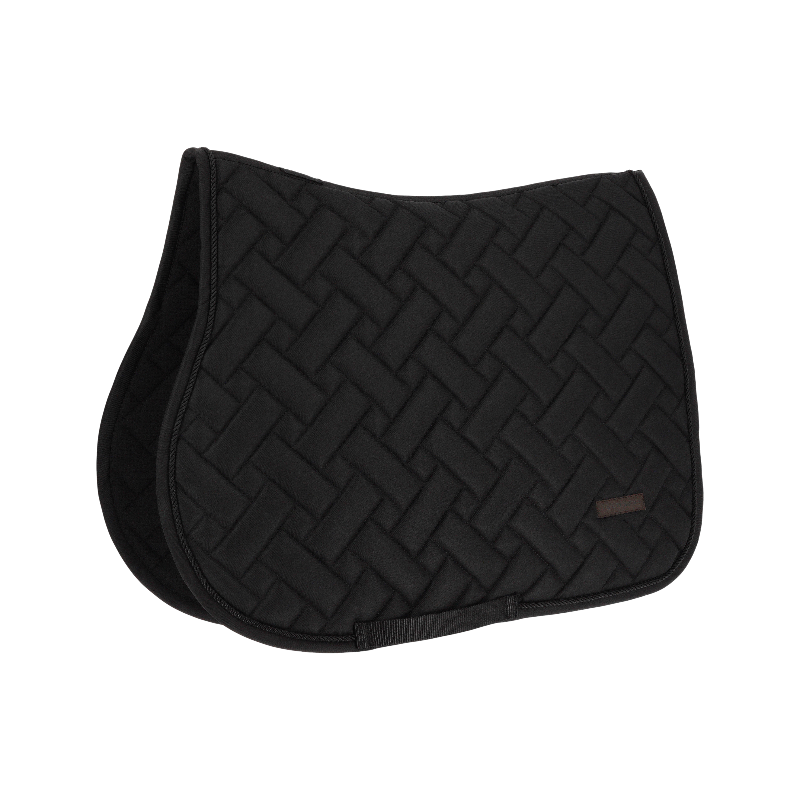 Equithème - Tapis de selle Starlet noir | - Ohlala
