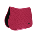 Equithème - Tapis de selle Starlet rouge | - Ohlala