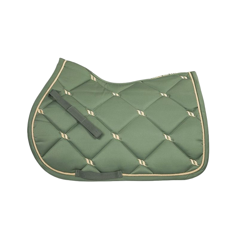 Back On Track - Tapis de selle Night olive | - Ohlala