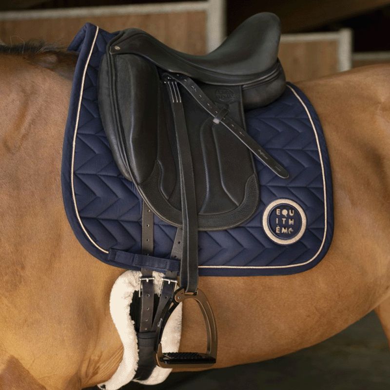 Equithème - Dressuurschabrak Skolstart marine | - Ohlala