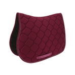 Riding World - Tapis de selle Rope bordeaux | - Ohlala