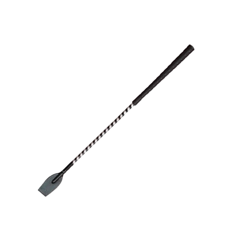 TdeT - Cravache Sucre d'Orge argent/noir | - Ohlala