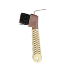 TdeT - Two-tone hoof pick brush brown/beige | - Ohlala