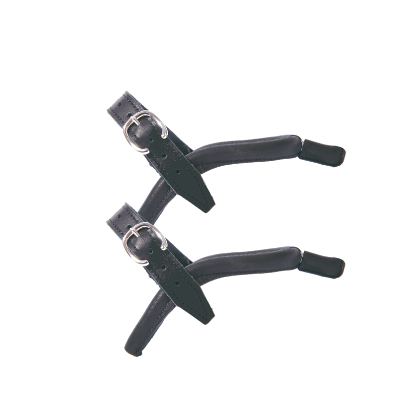 TdeT - Junior leather spurs with leather tip | - Ohlala