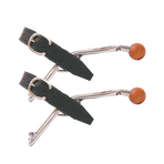 TdeT - Éperons en inox avec embout en sphère bois junior | - Ohlala