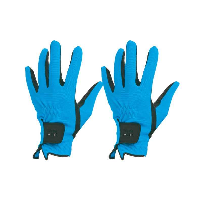 TdeT - Guantes de equitación Club turquesa | - Ohlala