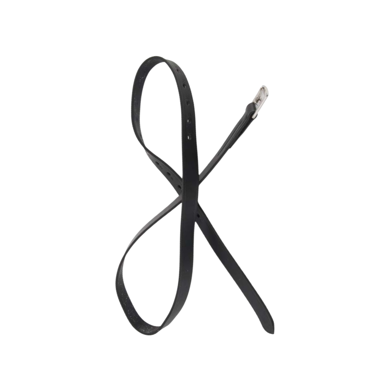 TdeT - Étrivières cuir standard noir | - Ohlala