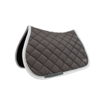 TdeT - Fontainebleau Saddle Pad Grey/White | - Ohlala