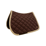 TdeT - Fontainebleau Saddle Pad brown/ beige | - Ohlala