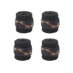TdeT - Black stable bandages (x4) | - Ohlala