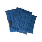 TdeT - Navy stable boots cotton wraps (x4) | - Ohlala