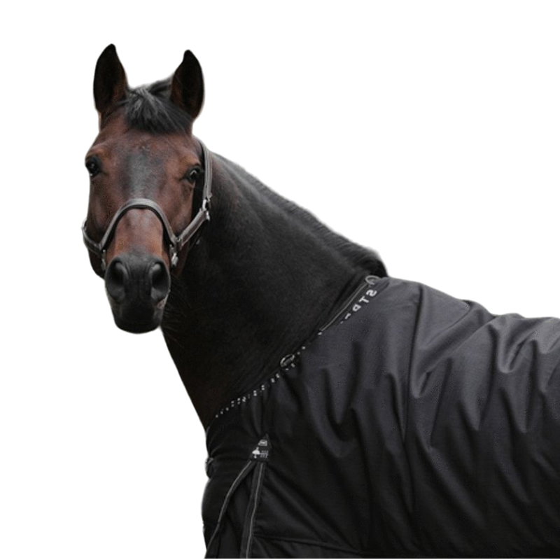 TdeT - Derka łąkowa Stretch Neck® czarna/szara 300g | - Ohlala