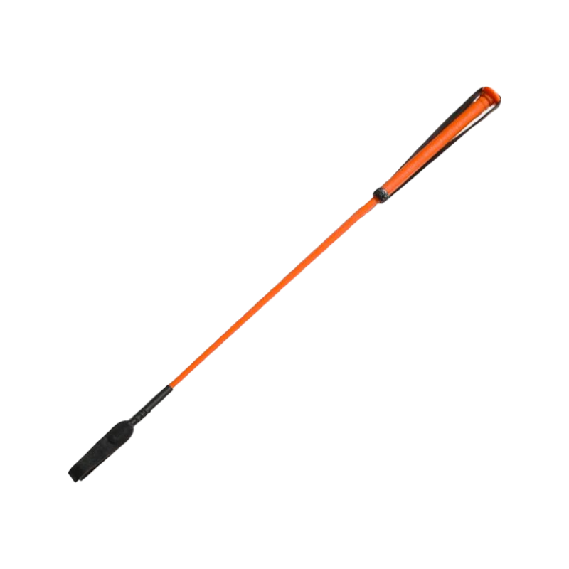 TdeT - PVC riding crop orange | - Ohlala