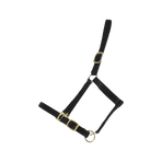 TdeT - Synthetic halter lined with suede black | - Ohlala
