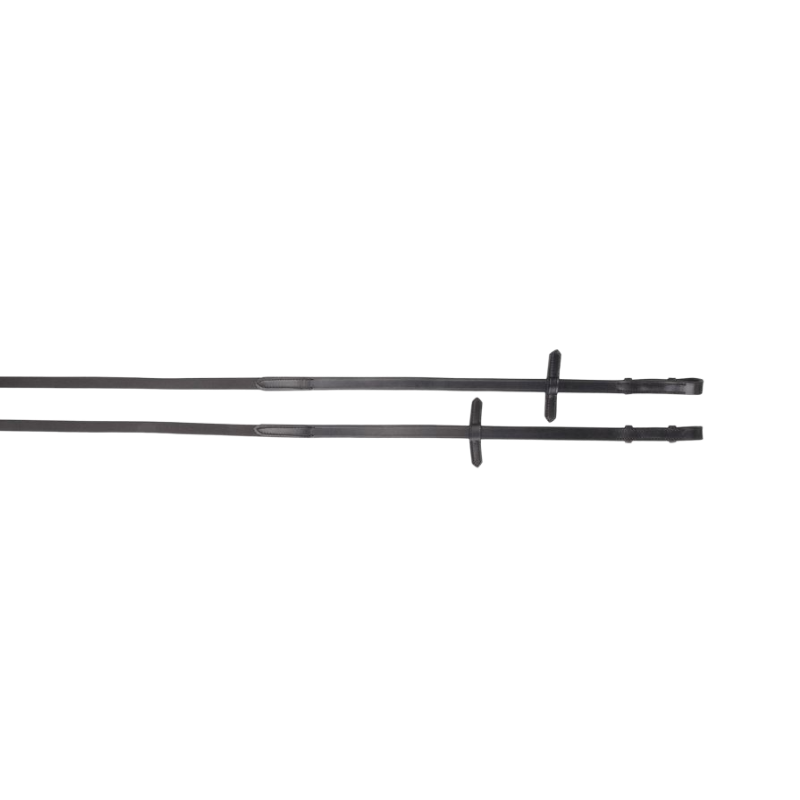 TdeT - Smooth Biotack® reins + Black leather | - Ohlala