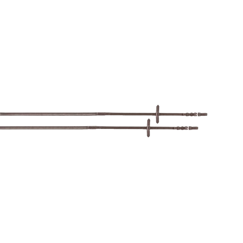 TdeT - Super Grip Smooth Reins Dark Havana | - Ohlala