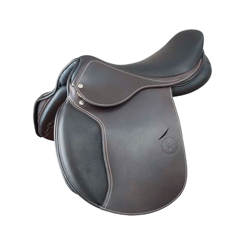 TdeT - Quercy mixed saddle chocolate | - Ohlala