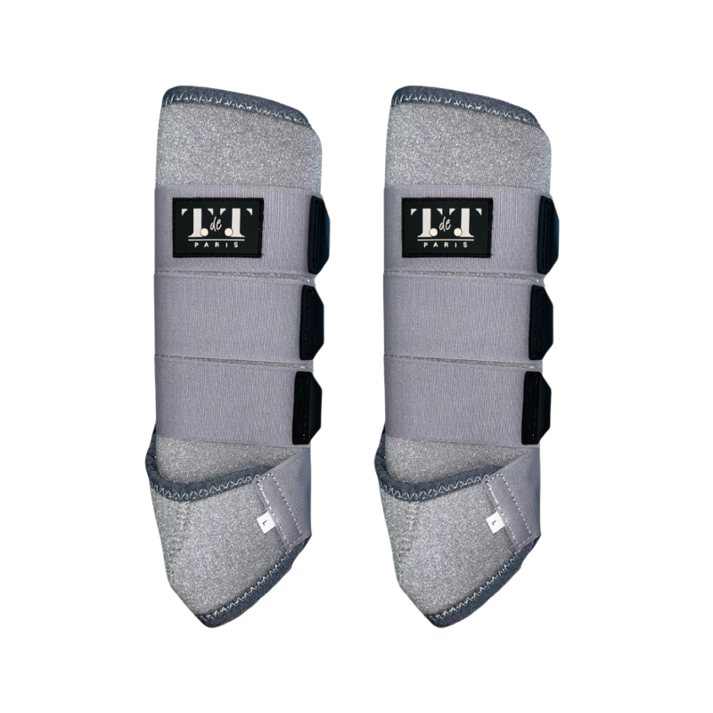 TdeT - Guêtres Néoprène gris (x2) | - Ohlala