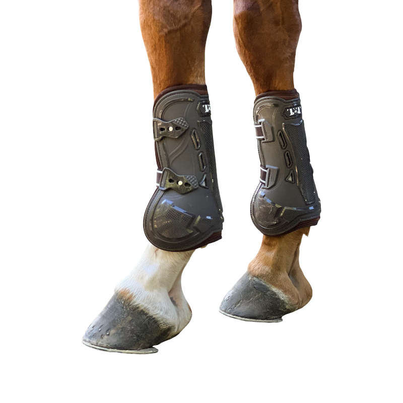 TdeT - Guêtres ouvertes Graphène marron | - Ohlala