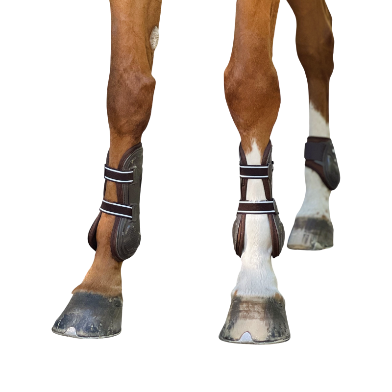 TdeT - Guêtres ouvertes Graphène marron | - Ohlala