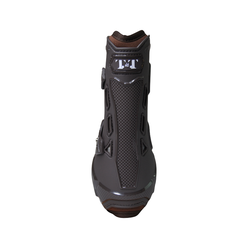 TdeT - Guêtres ouvertes Graphène marron | - Ohlala