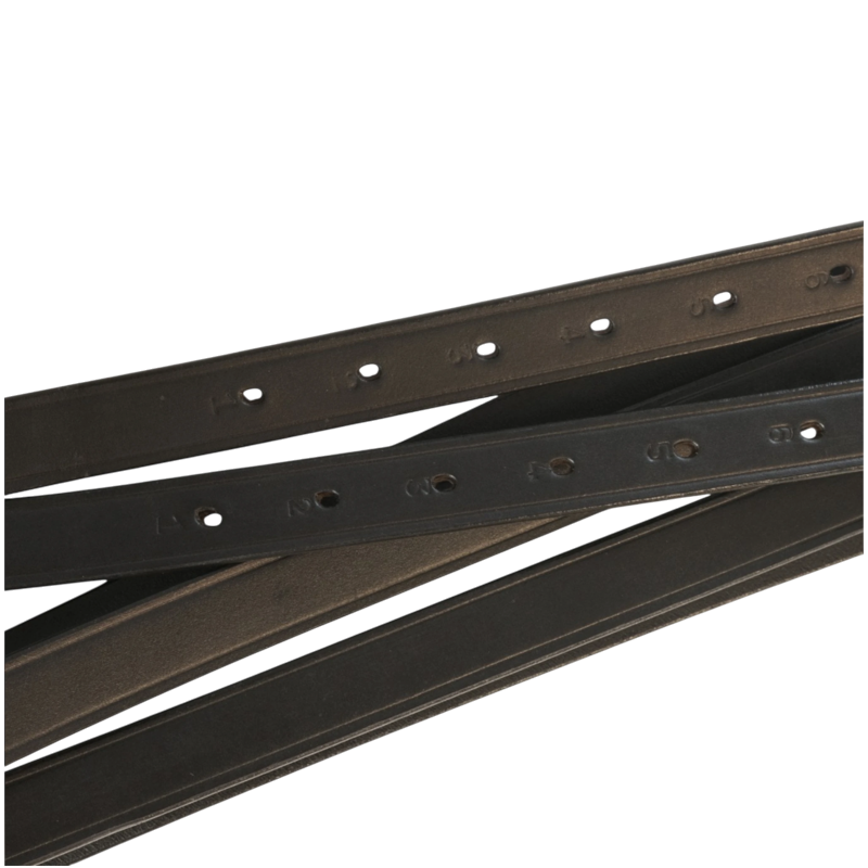 TdeT - Black First leather stirrup leathers