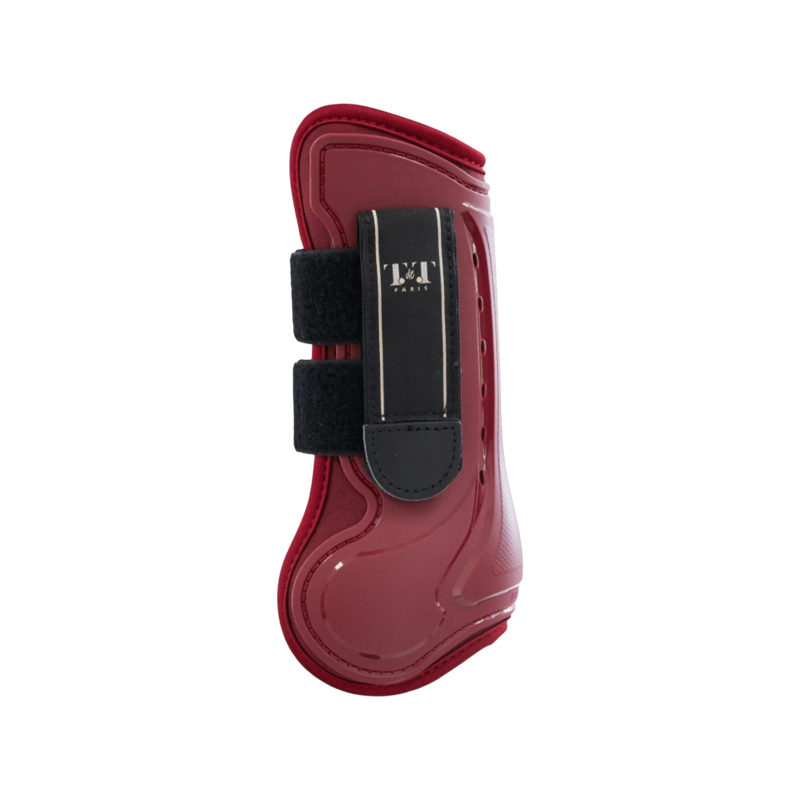 TdeT - Design Burgundy Tendon and Fetlock Boot Set
