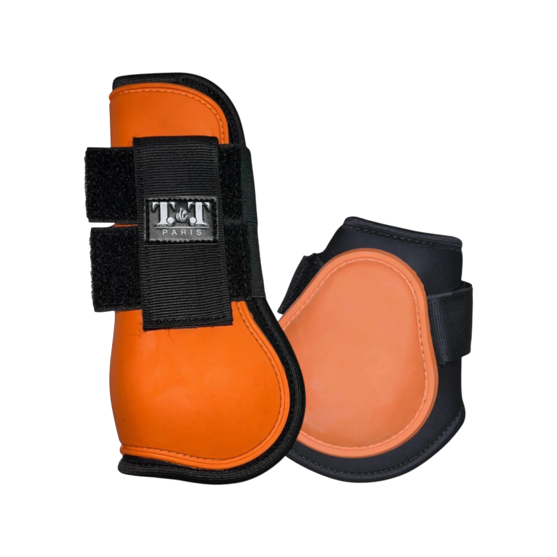 TdeT - First Orange Tendon and Fetlock Boot Set