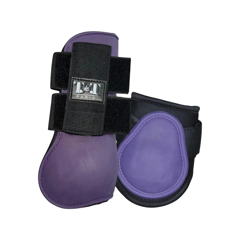 TdeT - First Purple Tendon and Fetlock Boot Set