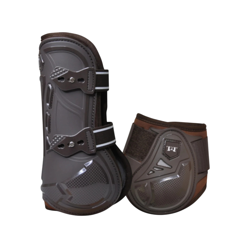 TdeT - Brown Graphene Tendon and Fetlock Boot Set