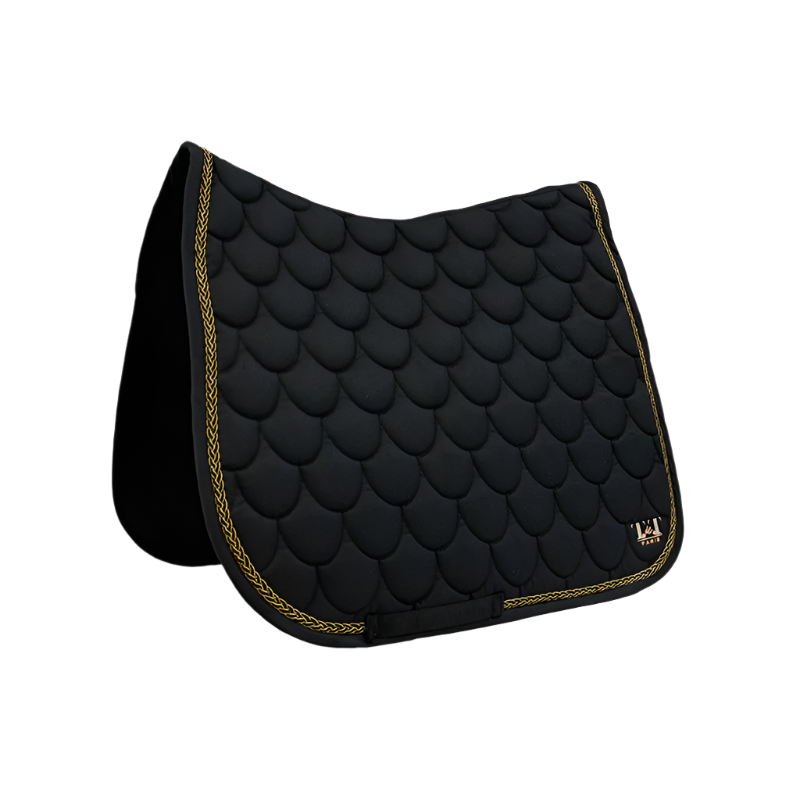 TdetT - Tapis de dressage Diane noir | - Ohlala