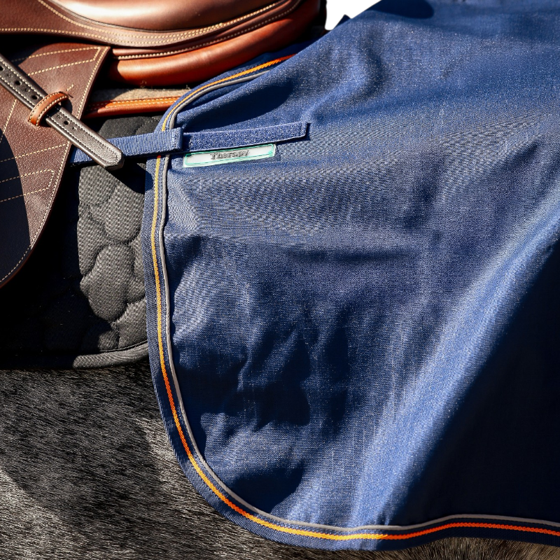 Bucas - Therapy Exercise Rug Navy/ Orange