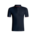 Tommy Hilfiger Equestrian - Polo d'équitation manches courtes homme Davis desert sky