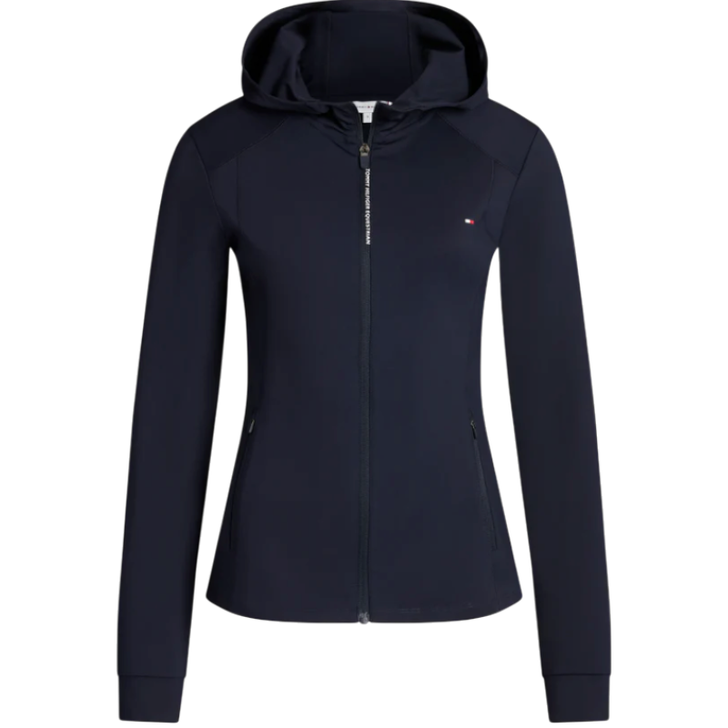 Tommy Hilfiger Equestrian - Damen-Jacke langärmelig Nevada desert sky