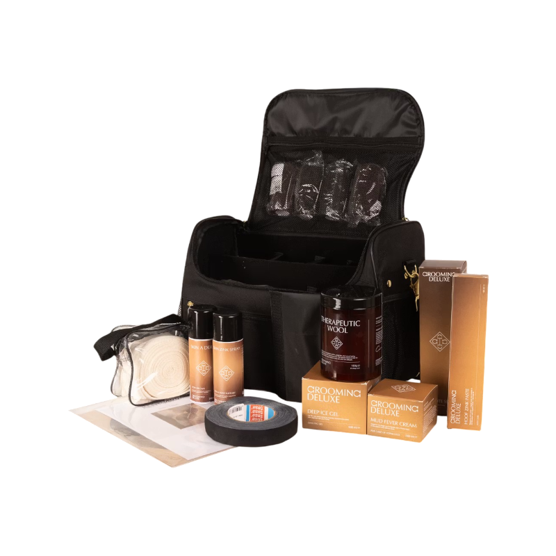 Grooming Deluxe - Botiquín de primeros auxilios Kit negro | - Ohlala