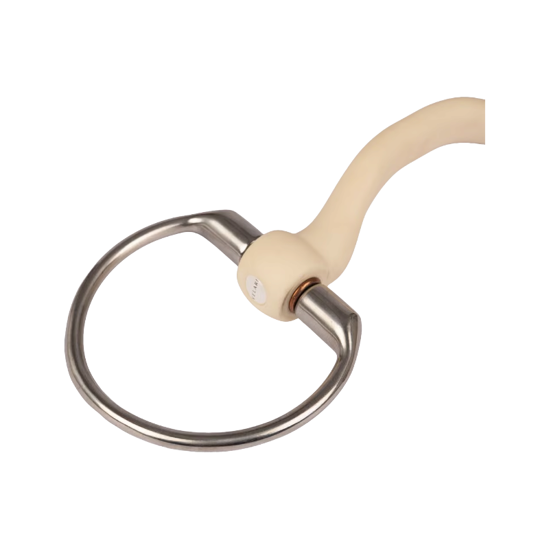 Velari - Morso ad anelli a oliva con arco per la lingua Flex Soft