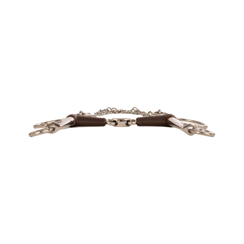 Flex Medium Double-Jointed Short-Shank Pelham Bit - Velari