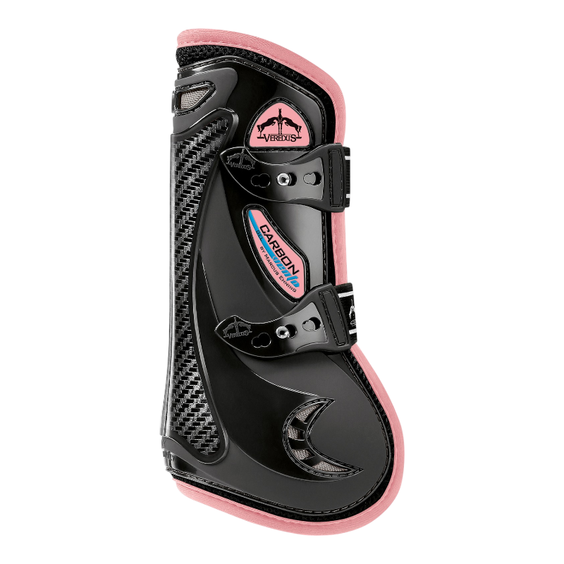 Veredus - Guêtres ouvertes Carbon Gel Vento light pink | - Ohlala