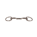 Velari - Stainless steel double-jointed olive snaffle 16mm | - Ohlala