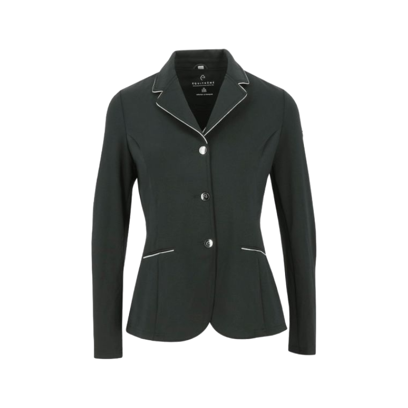 Equithème - Women's Roma Black Competition Jacket | - Ohlala