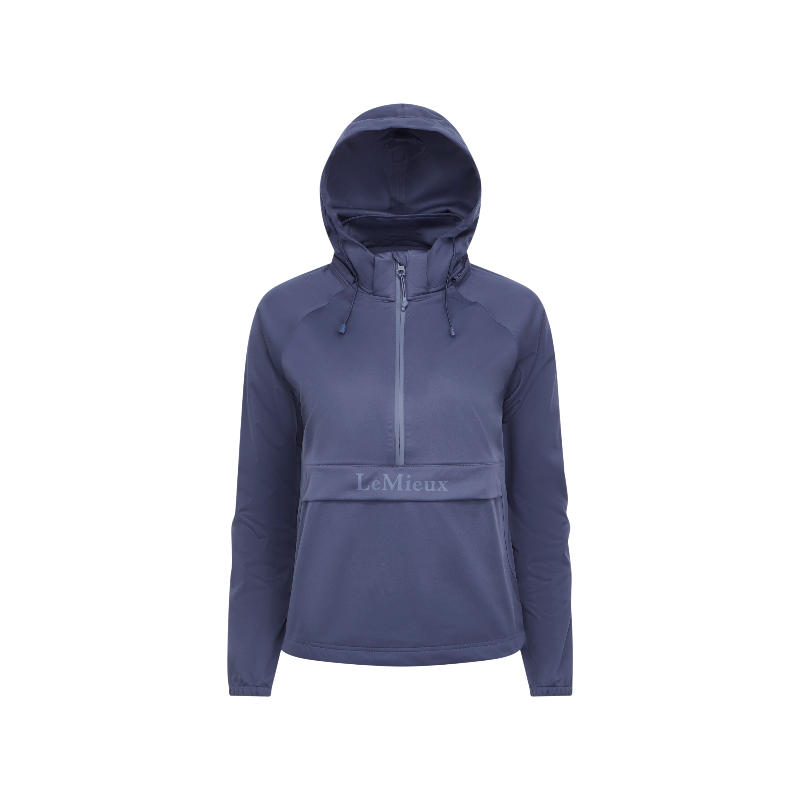 LeMieux - Damen wasserdichte Jacke mit Reißverschlusskragen Perri shadow | - Ohlala