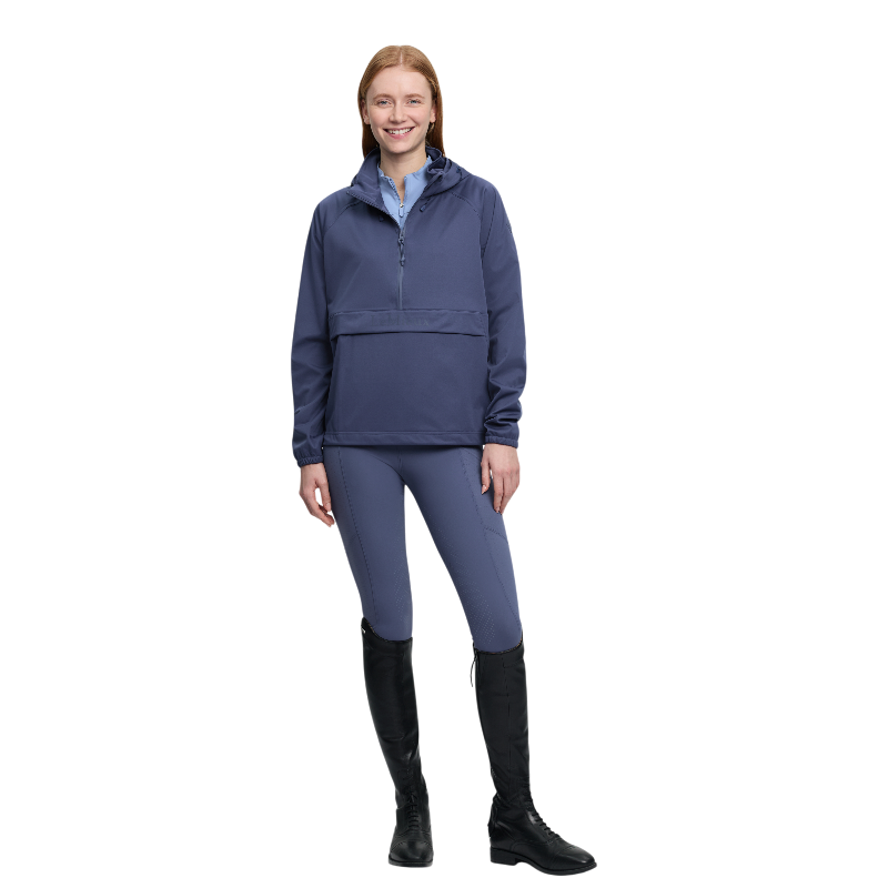 LeMieux - Damen wasserdichte Jacke mit Reißverschlusskragen Perri shadow | - Ohlala