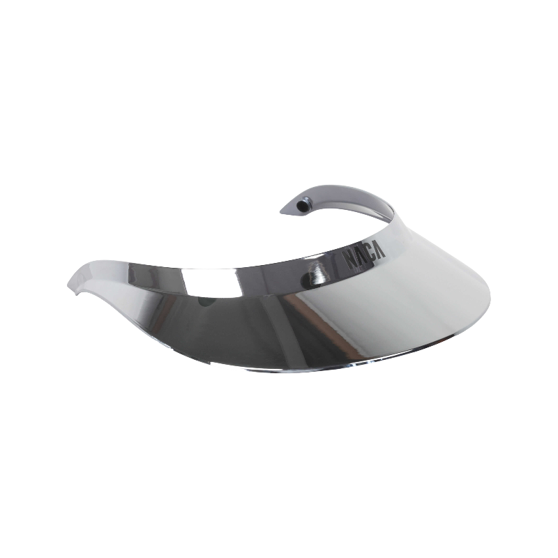 NACA - Visière XL X-Ray argent/ noir | - Ohlala