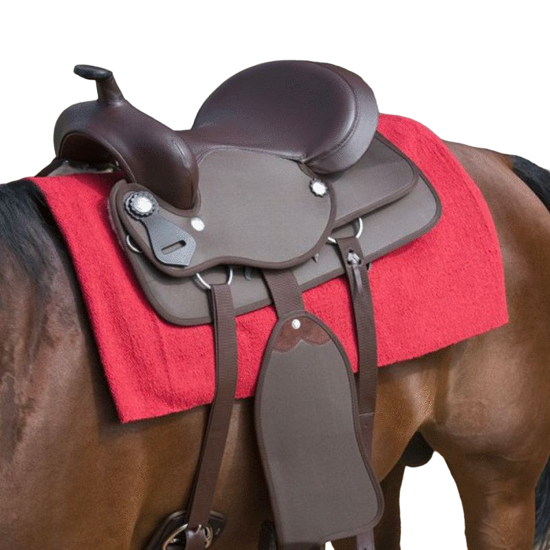 Westride - Tapis navajo coton/acrylique uni rouge | - Ohlala