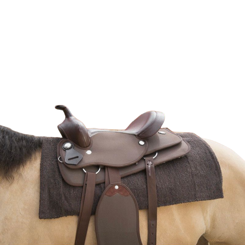 Westride - Tapis navajo coton/acrylique uni brun | - Ohlala